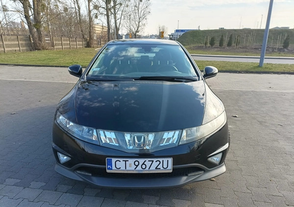 Honda Civic cena 22500 przebieg: 253483, rok produkcji 2008 z Toruń małe 154